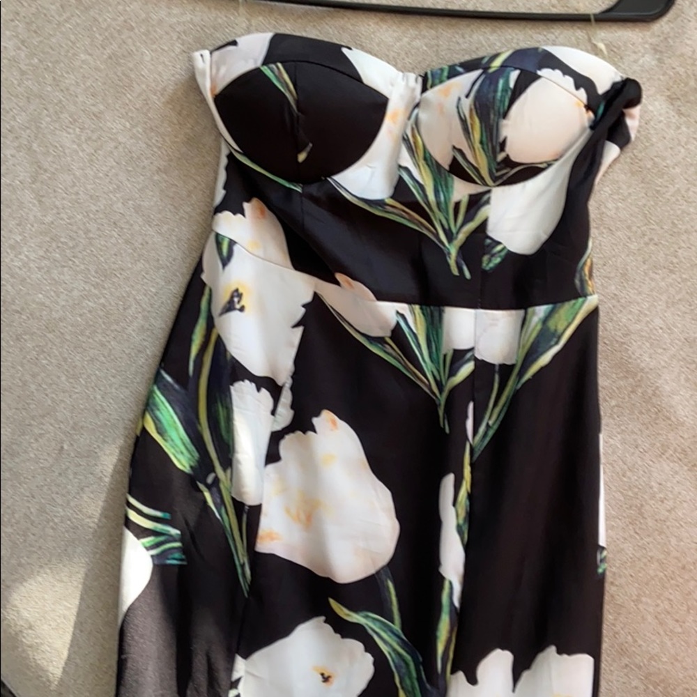 Floral mermaid dress